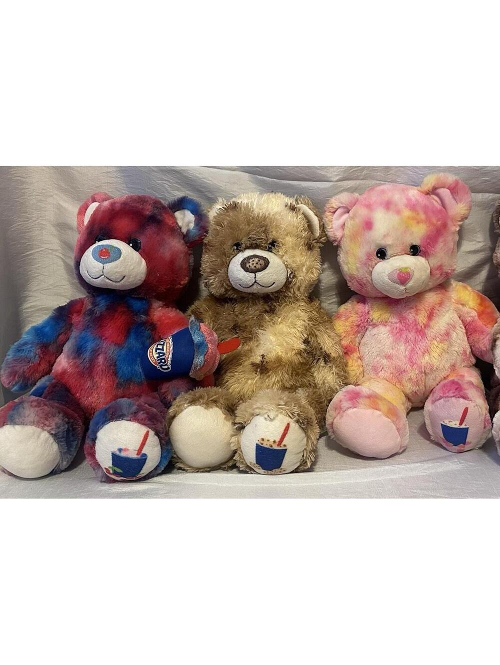 Build A Bear Dairy Queen Strawberry Cheesecake,  Cherry Beary, Cookie Dough Lot
